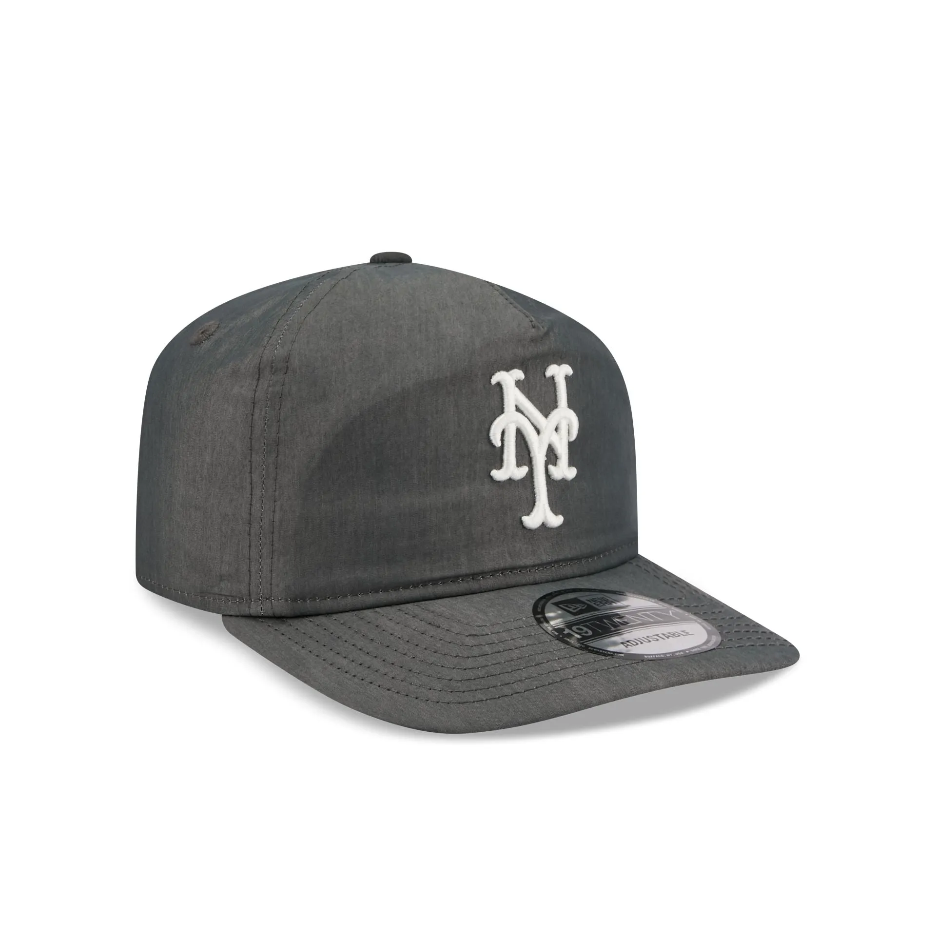 New York Mets Heather Gray Nylon 19TWENTY Adjustable Hat sold by New Era product image thumbnail 3