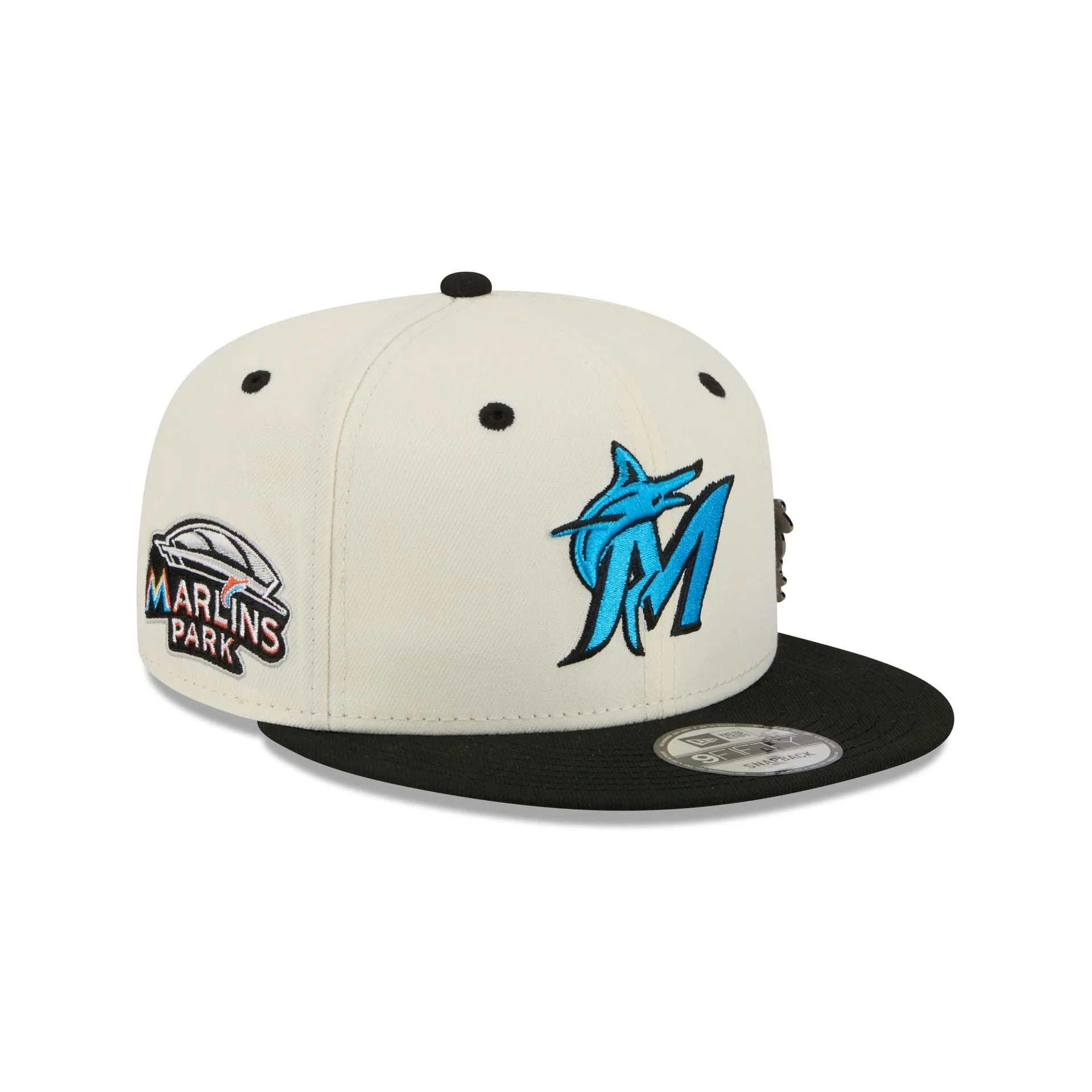 Miami Marlins Mascot Pin 9FIFTY Snapback Hat sold by New Era product image thumbnail 3