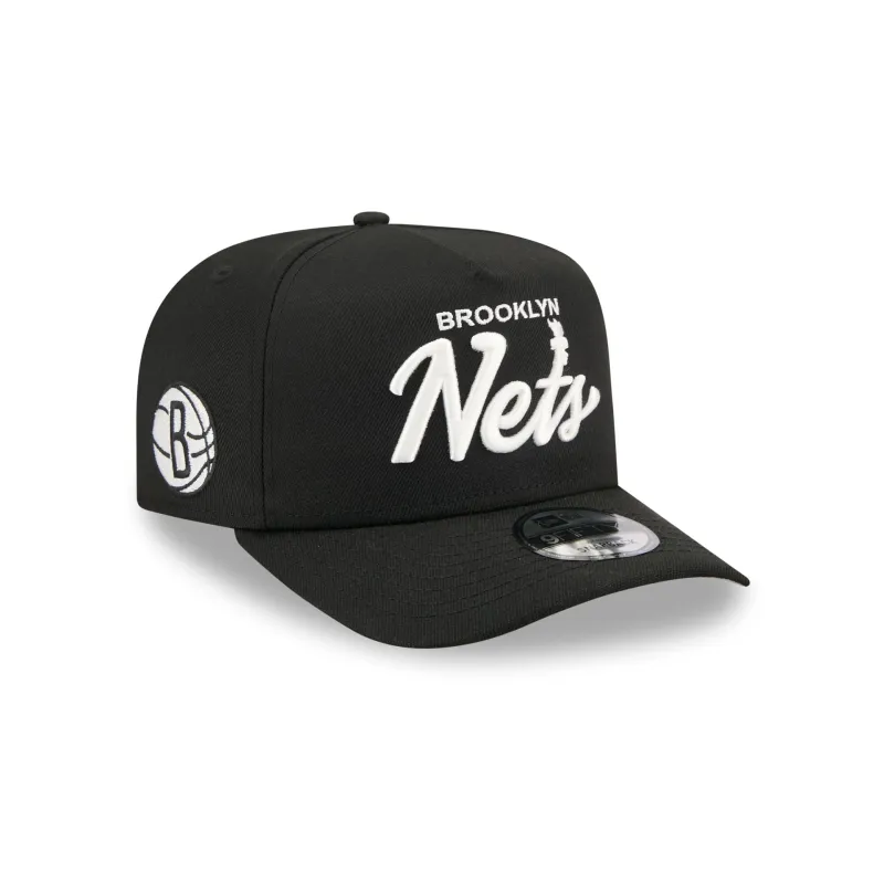 Brooklyn Nets Local Play 9FIFTY A-Frame Snapback Hat sold by New Era