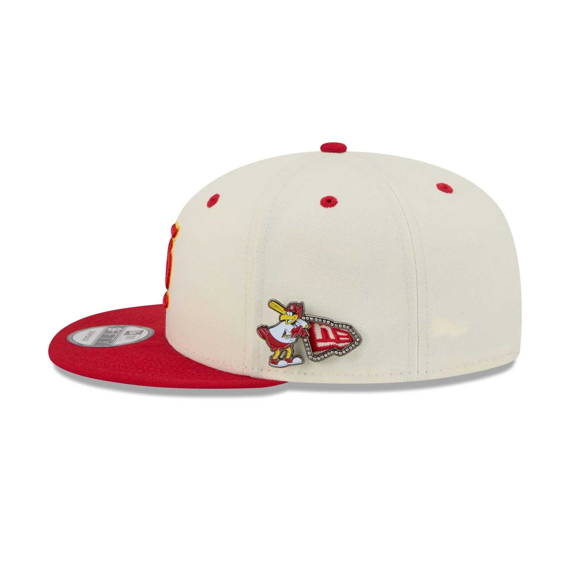 St. Louis Cardinals Mascot Pin 9FIFTY Snapback Hat sold by New Era product image thumbnail 4