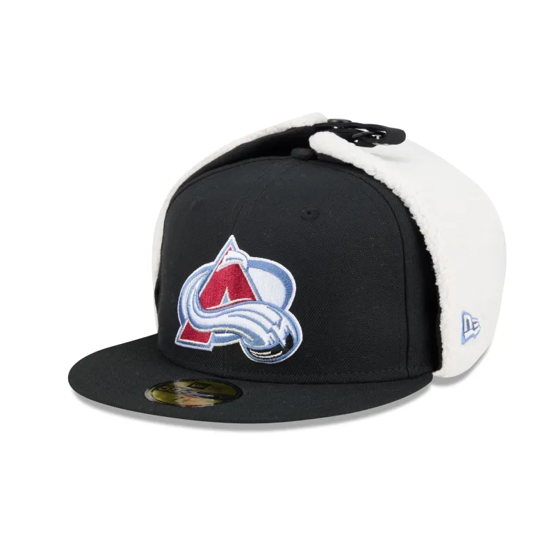 Colorado Avalanche Classic Dog Ear 59FIFTY Fitted Hat sold by New Era