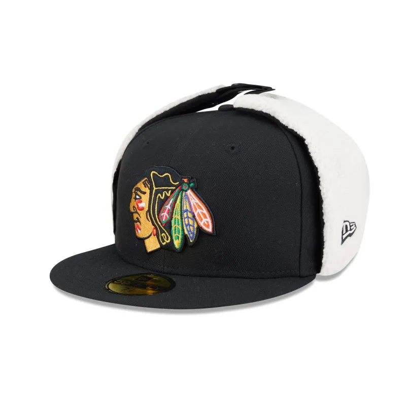 Chicago Blackhawks Classic Dog Ear 59FIFTY Fitted Hat sold by New Era
