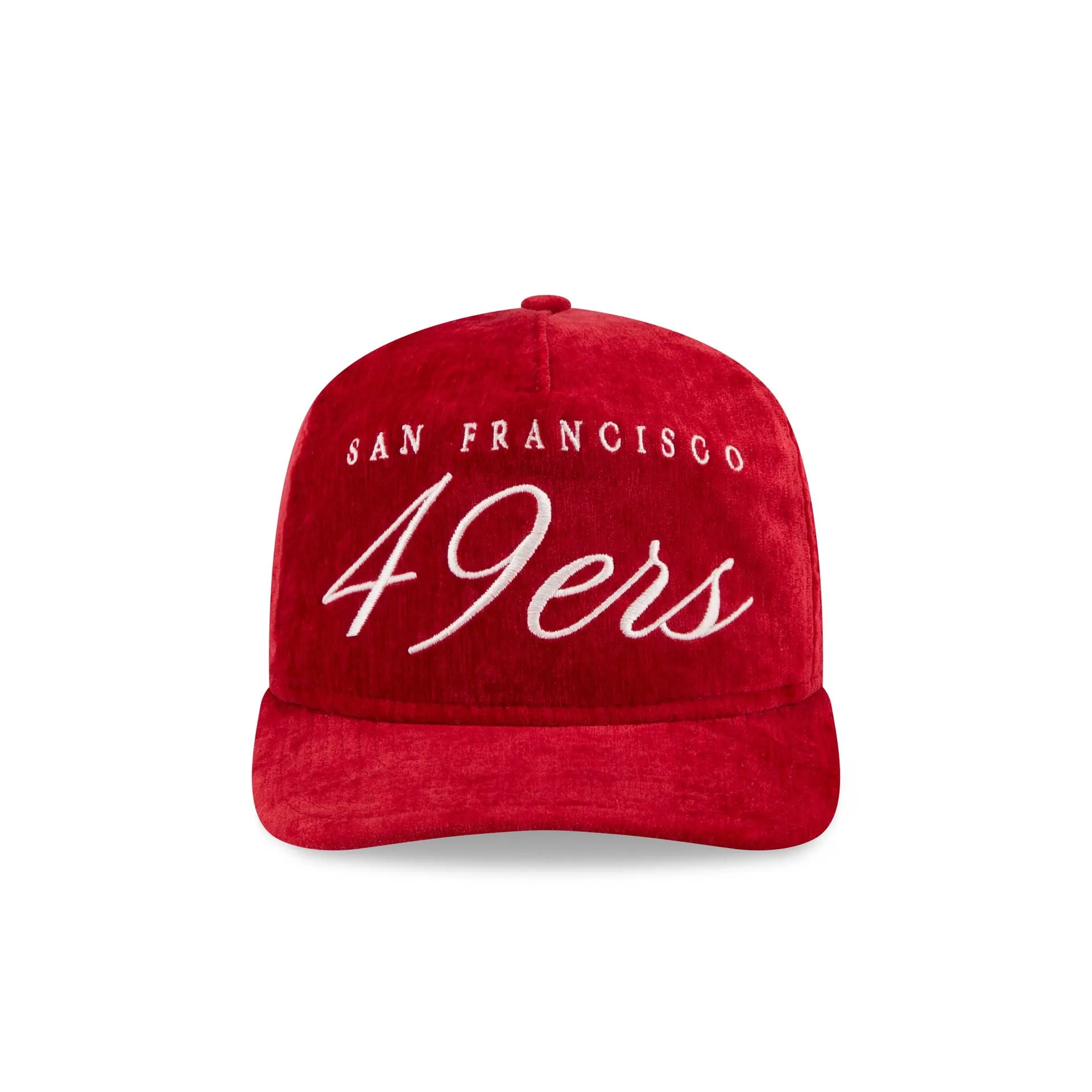 San Francisco 49ers Velvet Team Script 19TWENTY Adjustable Hat sold by New Era product image thumbnail 2