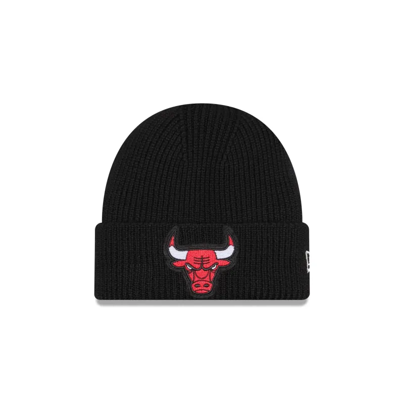 Chicago Bulls Short Skull Cuff Knit Beanie Hat sold by New Era