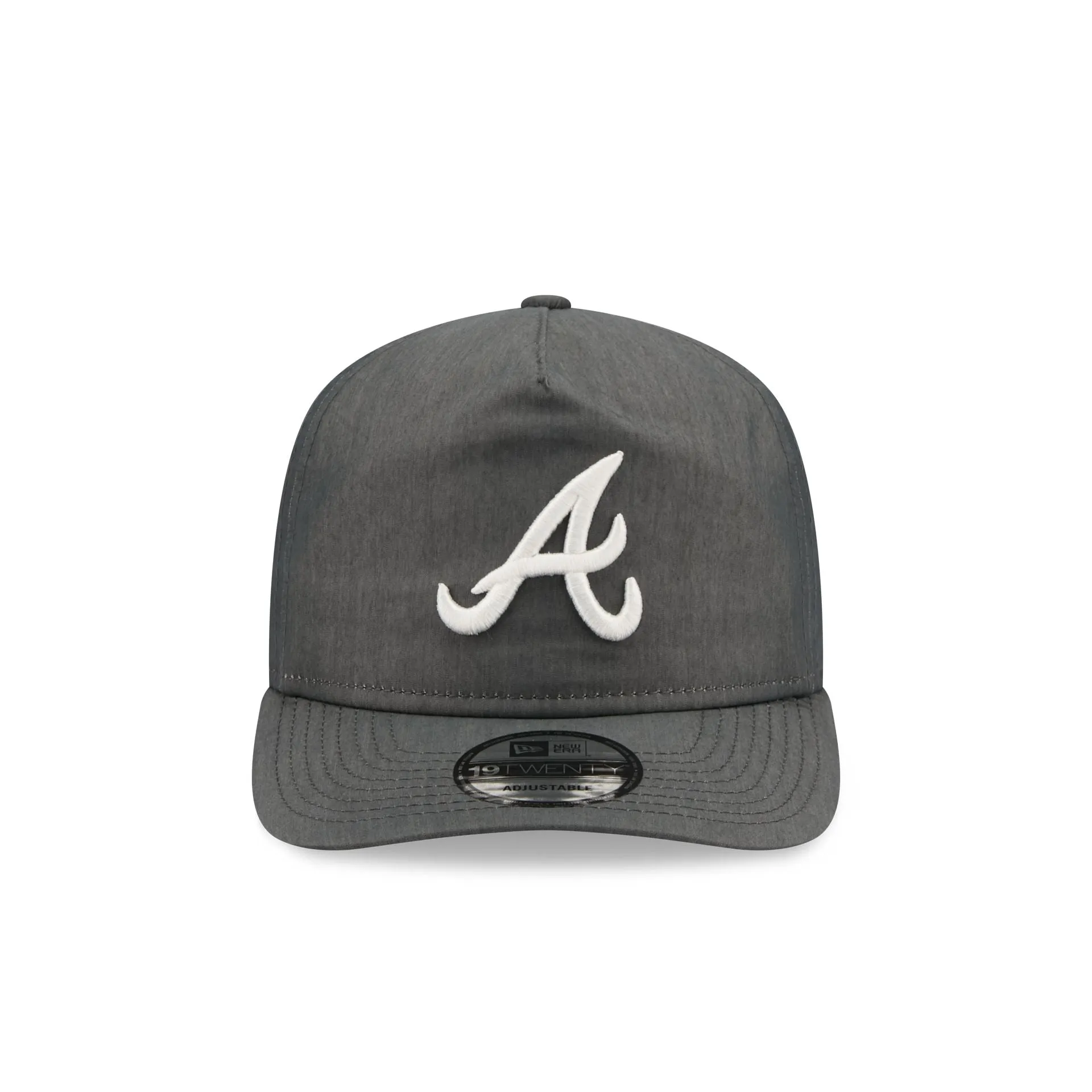 Atlanta Braves Heather Gray Nylon 19TWENTY Adjustable Hat sold by New Era product image thumbnail 2