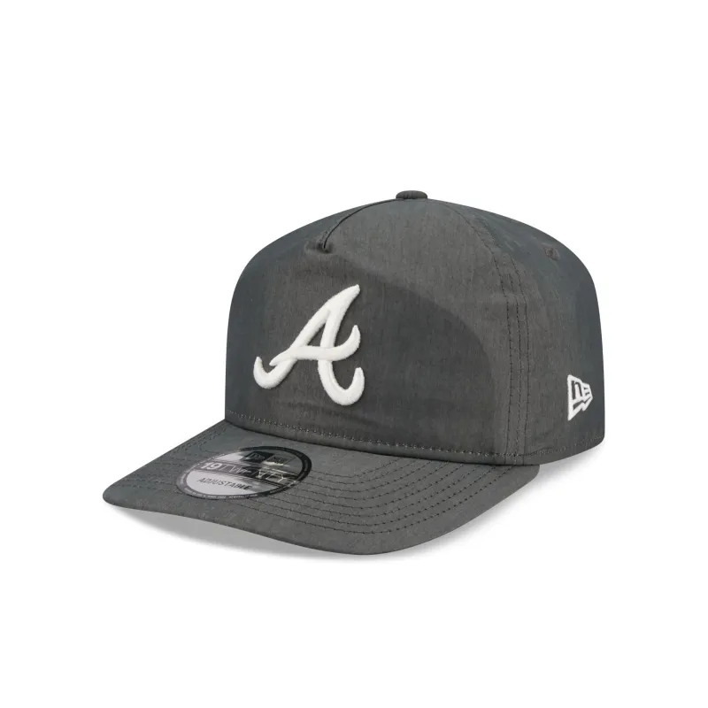 Atlanta Braves Heather Gray Nylon 19TWENTY Adjustable Hat sold by New Era