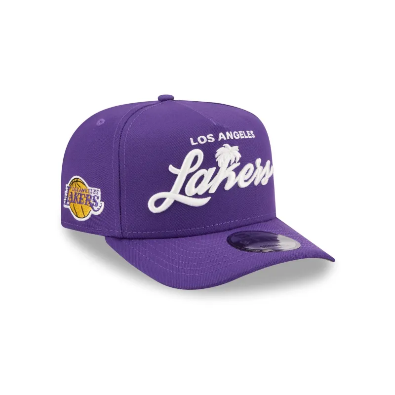 Los Angeles Lakers Local Play 9FIFTY A-Frame Snapback Hat sold by New Era