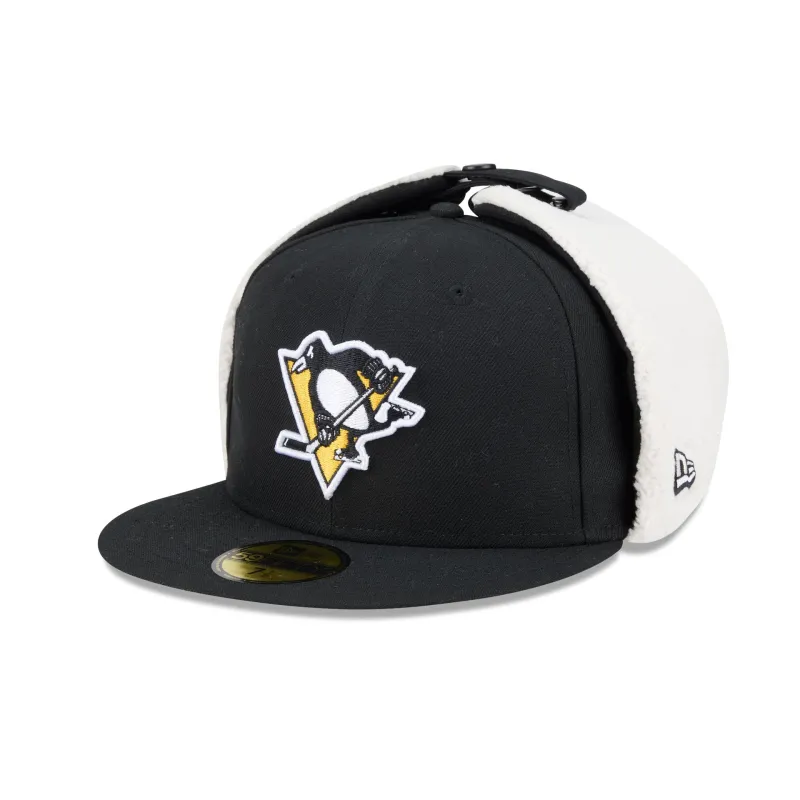 Pittsburgh Penguins Classic Dog Ear 59FIFTY Fitted Hat sold by New Era