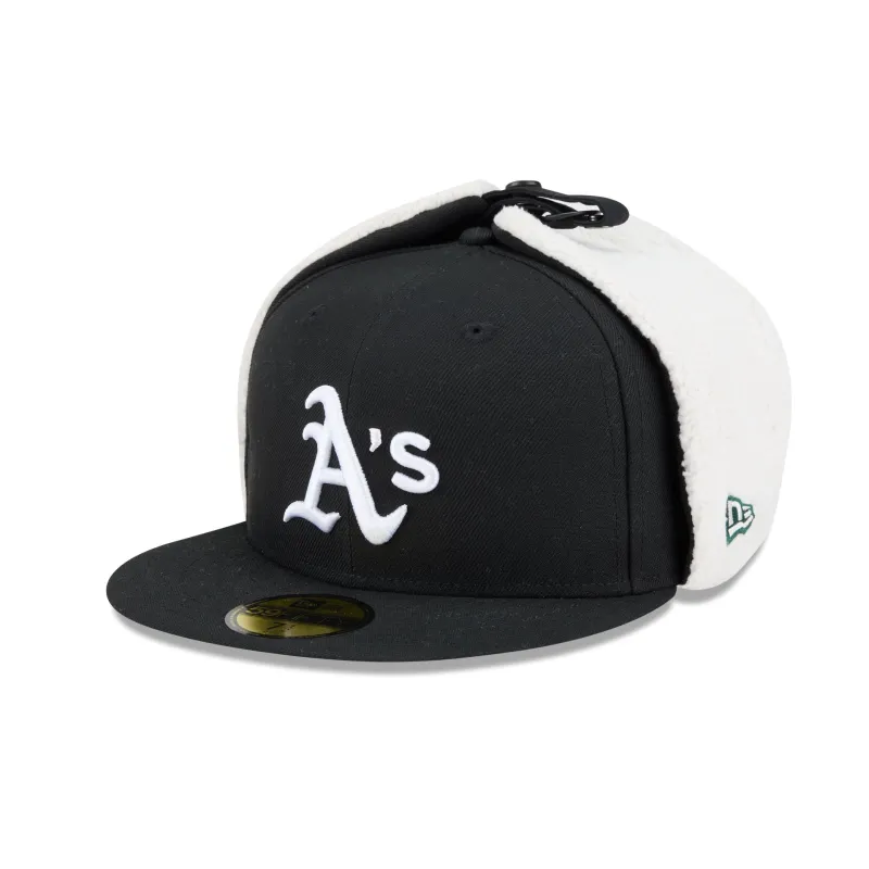 Athletics Classic Dog Ear 59FIFTY Fitted Hat sold by New Era