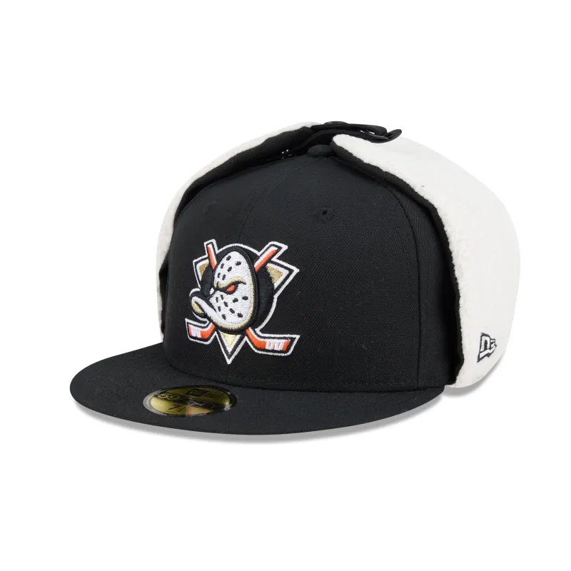Anaheim Ducks Classic Dog Ear 59FIFTY Fitted Hat sold by New Era