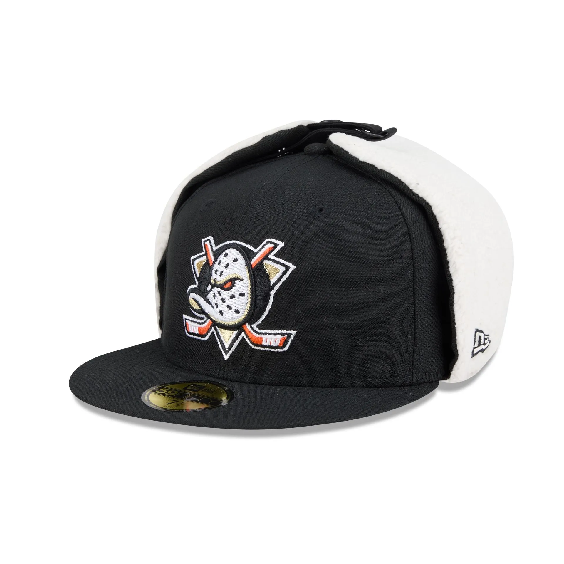 Anaheim Ducks Classic Dog Ear 59FIFTY Fitted Hat sold by New Era