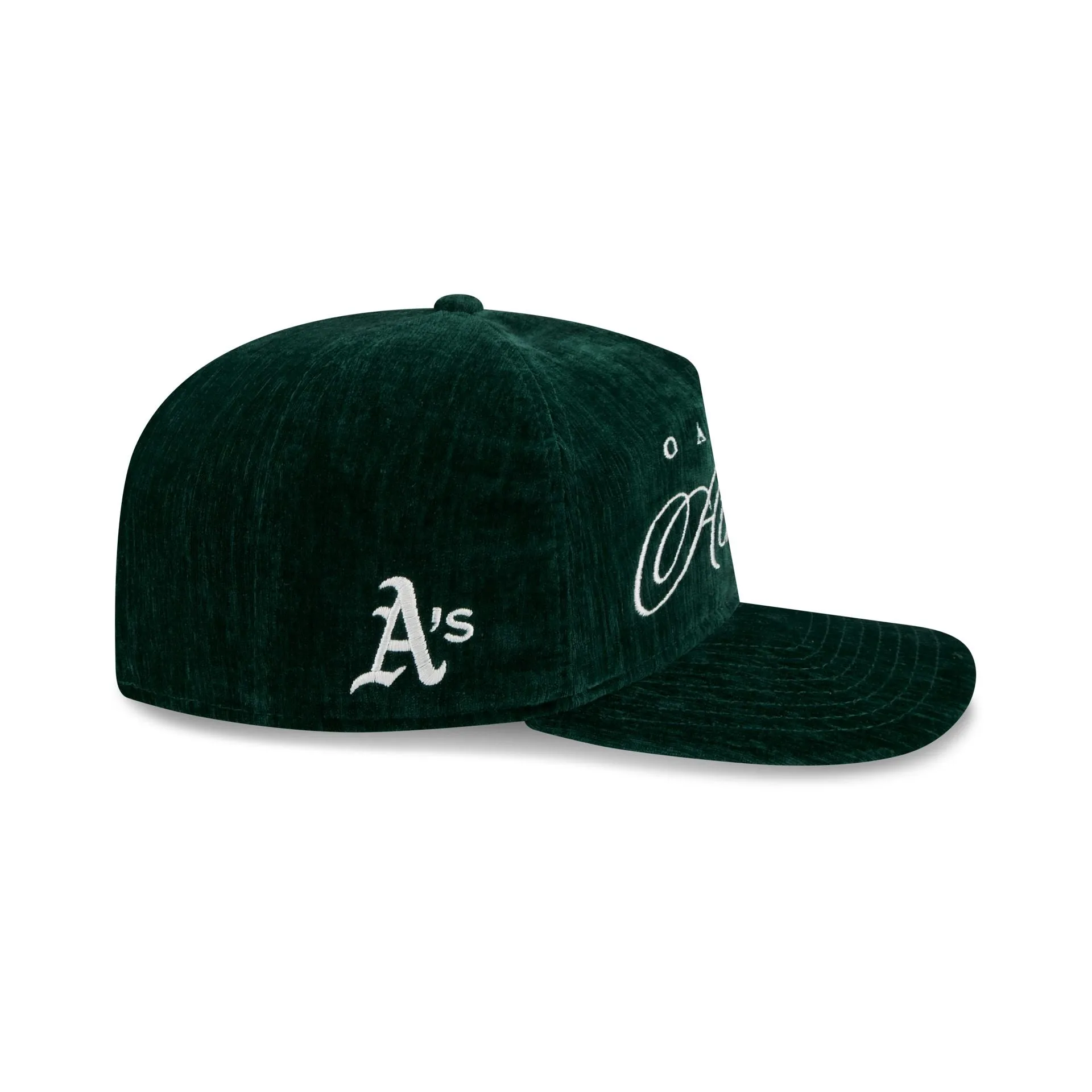 Athletics Velvet Team Script 19TWENTY Adjustable Hat sold by New Era product image thumbnail 3
