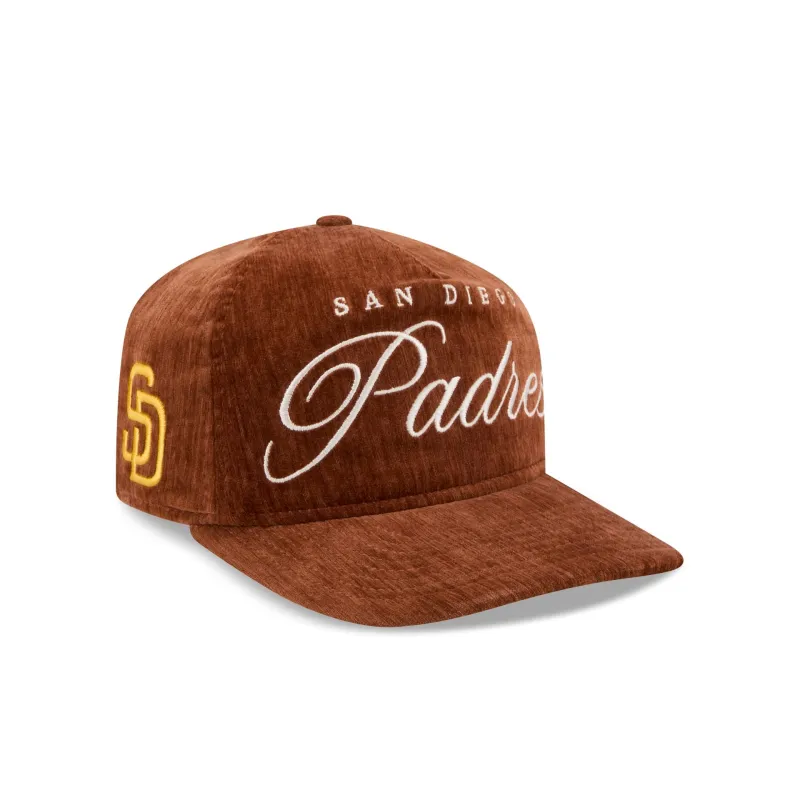 San Diego Padres Velvet Team Script 19TWENTY Adjustable Hat sold by New Era