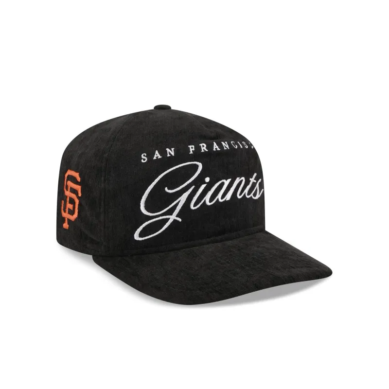 San Francisco Giants Velvet Team Script 19TWENTY Adjustable Hat sold by New Era