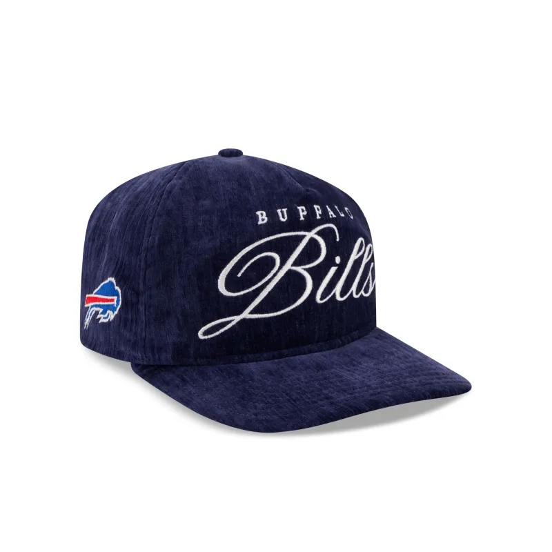 Buffalo Bills Velvet Team Script 19TWENTY Adjustable Hat sold by New Era