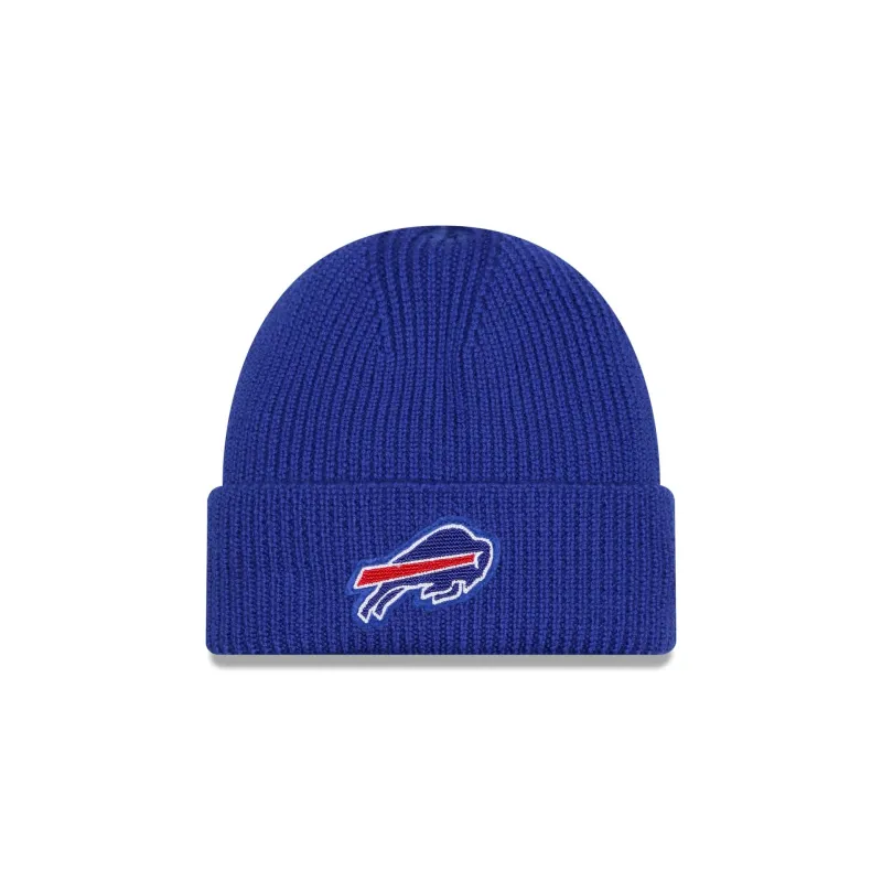Buffalo Bills Short Skull Cuff Knit Beanie Hat sold by New Era