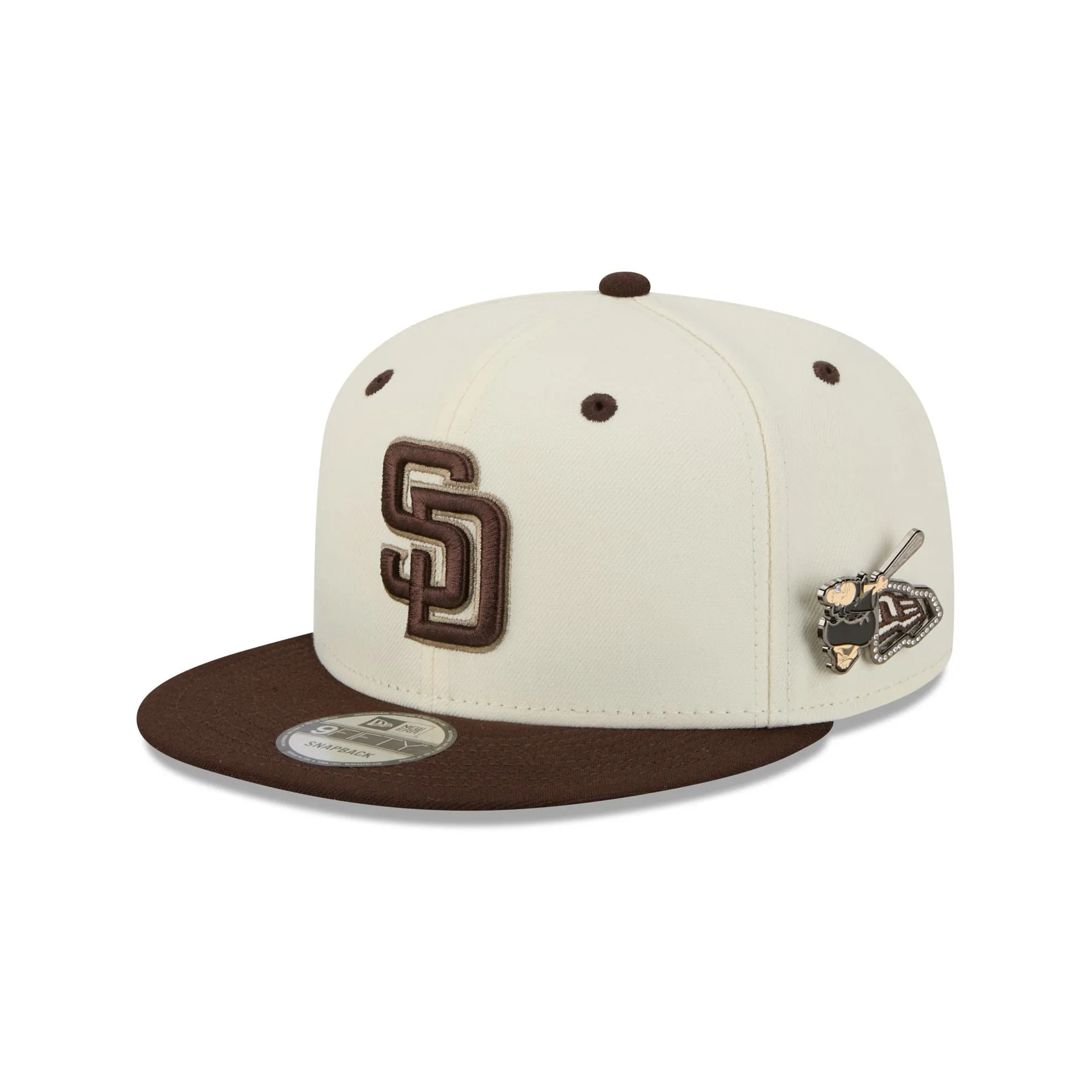 San Diego Padres Mascot Pin 9FIFTY Snapback Hat sold by New Era