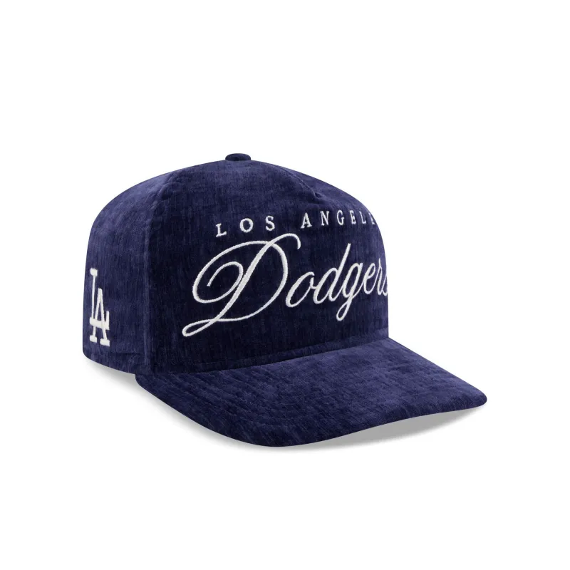 Los Angeles Dodgers Velvet Team Script 19TWENTY Adjustable Hat sold by New Era