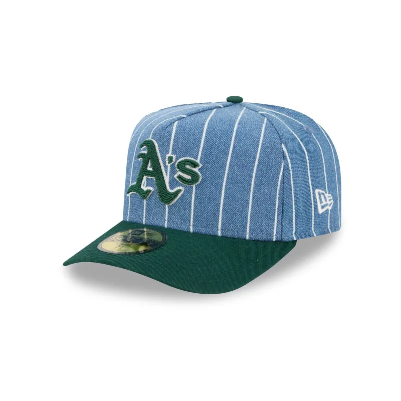 Athletics Parallel 59FIFTY A-Frame Fitted Hat sold by New Era