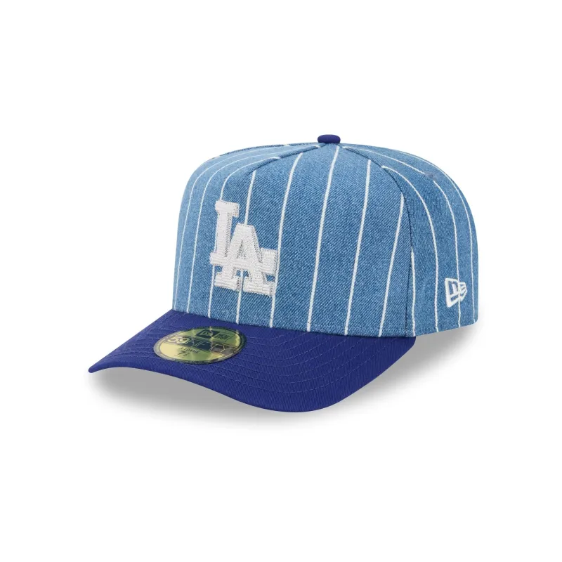 Los Angeles Dodgers Parallel 59FIFTY A-Frame Fitted Hat sold by New Era