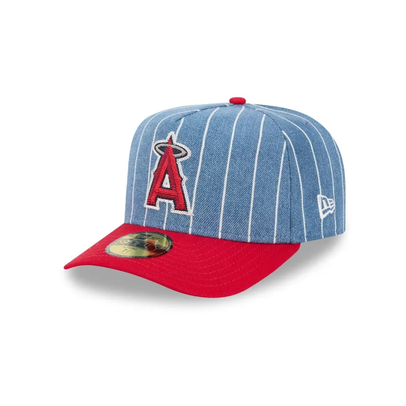 Los Angeles Angels Parallel 59FIFTY A-Frame Fitted Hat sold by New Era