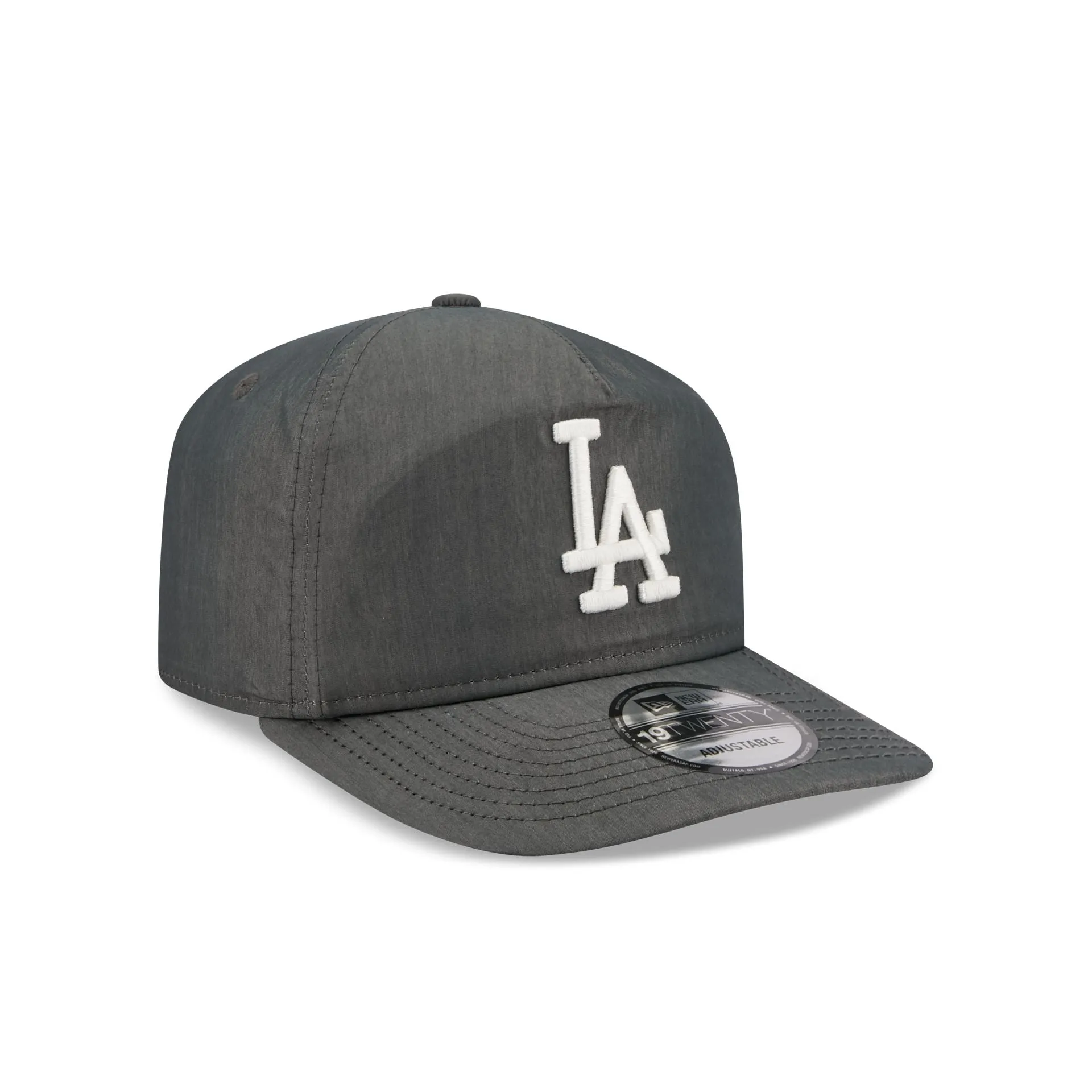 Los Angeles Dodgers Heather Gray Nylon 19TWENTY Adjustable Hat sold by New Era product image thumbnail 3