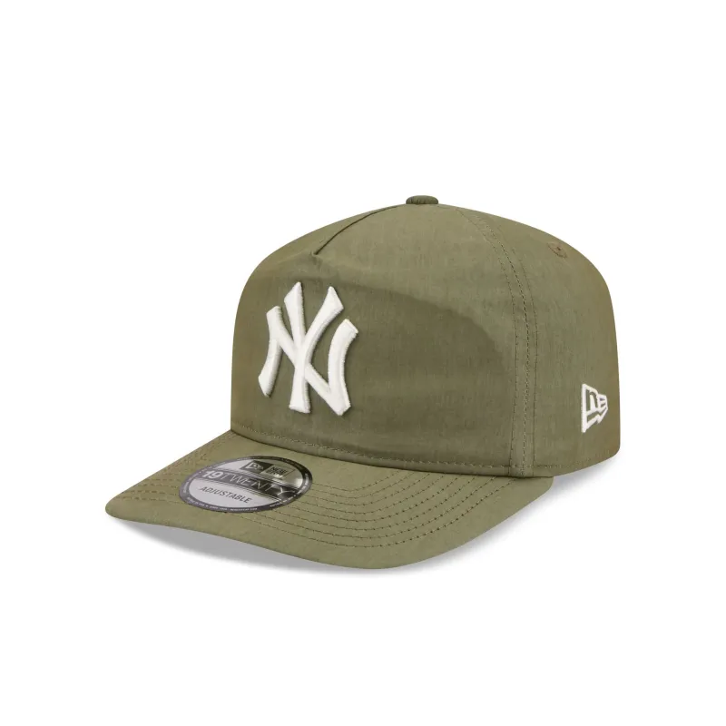 New York Yankees Olive Green Nylon 19TWENTY Adjustable Hat sold by New Era