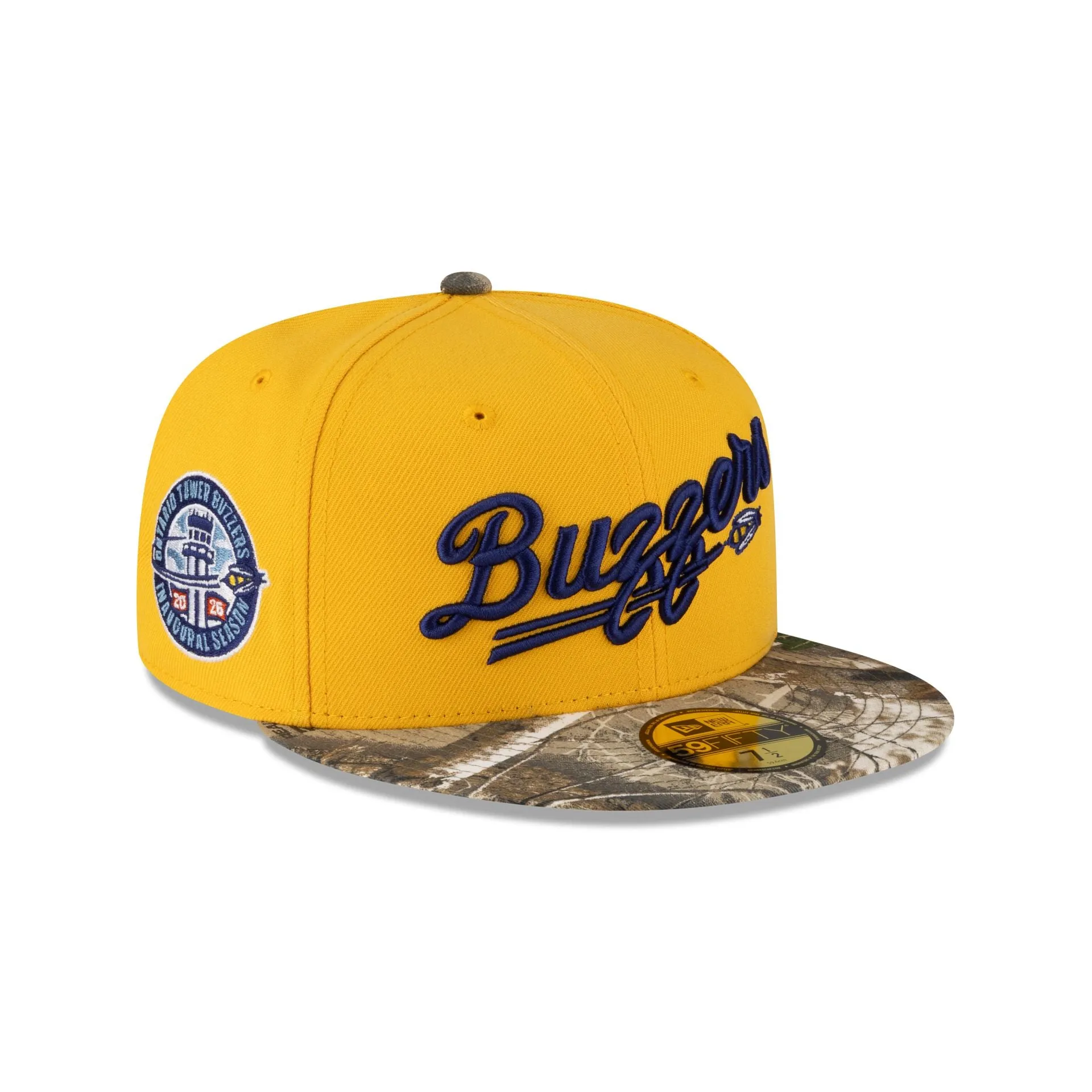 Ontario Tower Buzzers Realtree Visor 59FIFTY Fitted Hat sold by New Era