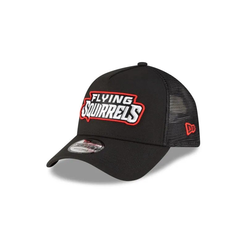 Richmond Flying Squirrels 9FORTY A-Frame Trucker Hat sold by New Era