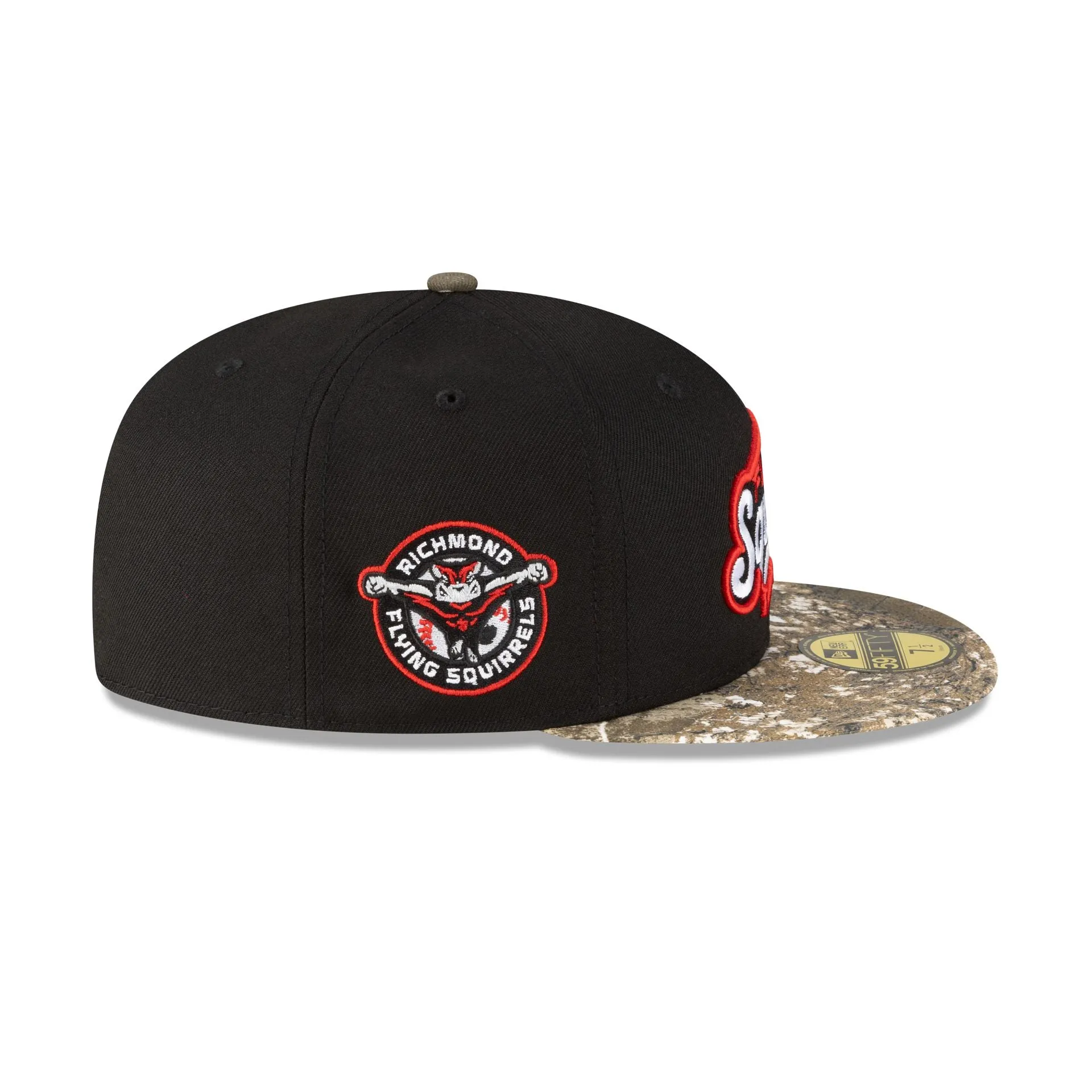 Richmond Flying Squirrels Realtree Visor 59FIFTY Fitted Hat sold by New Era product image thumbnail 4