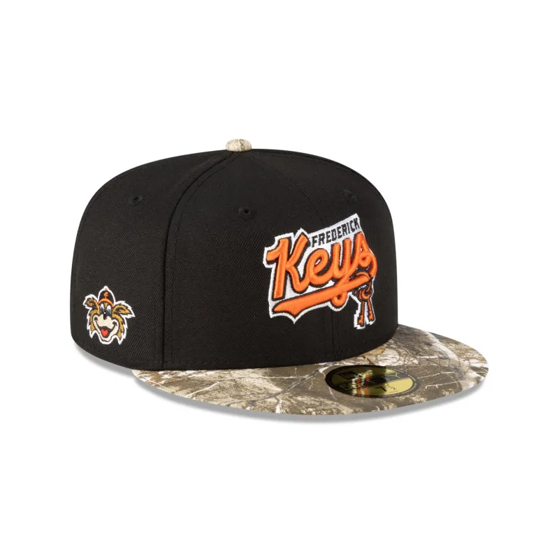 Frederick Keys Realtree Visor 59FIFTY Fitted Hat sold by New Era