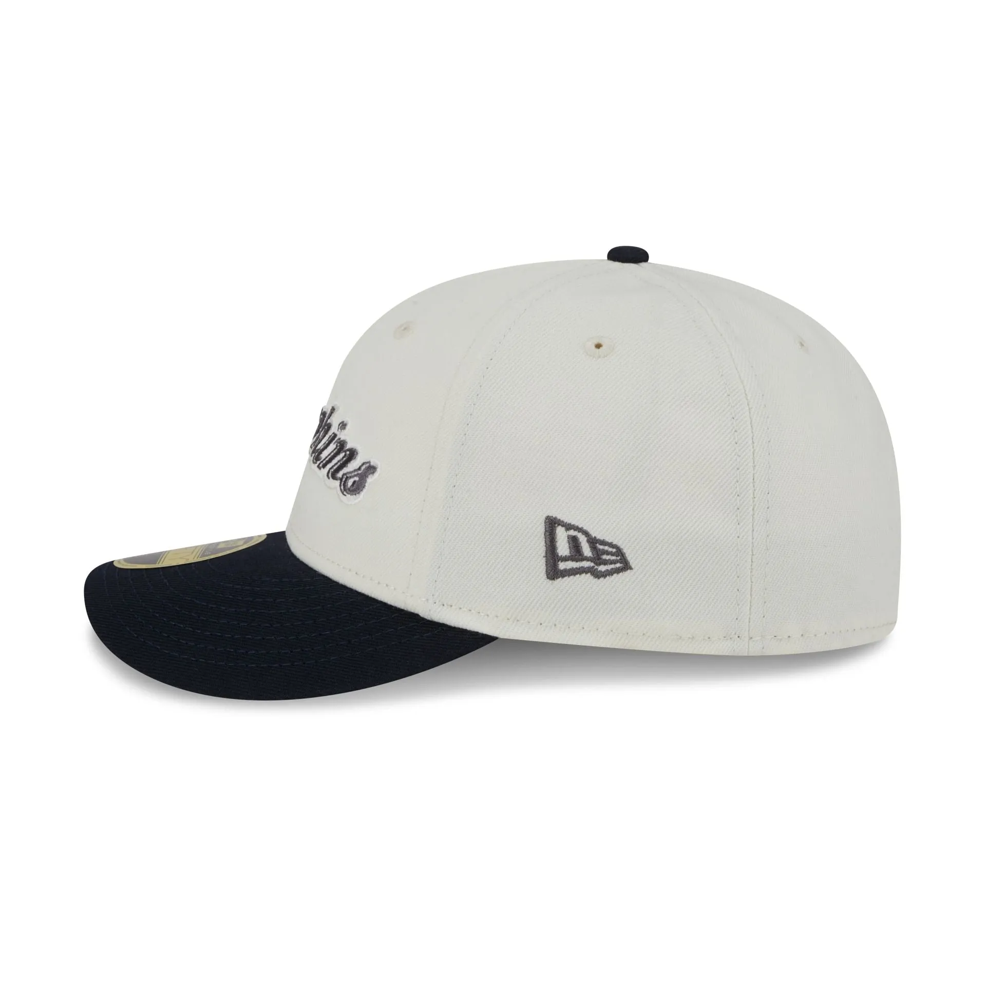 Miami Dolphins Chrome Crown Low Profile 59FIFTY Fitted Hat sold by New Era product image thumbnail 4