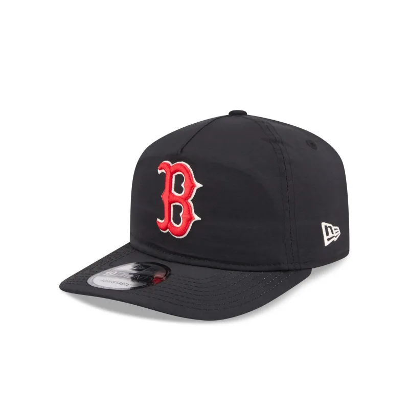 Boston Red Sox Black Nylon 19TWENTY Snapback Hat sold by New Era