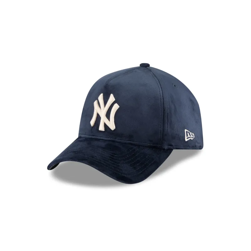 New York Yankees Velour 9FORTY A-Frame Snapback Hat sold by New Era
