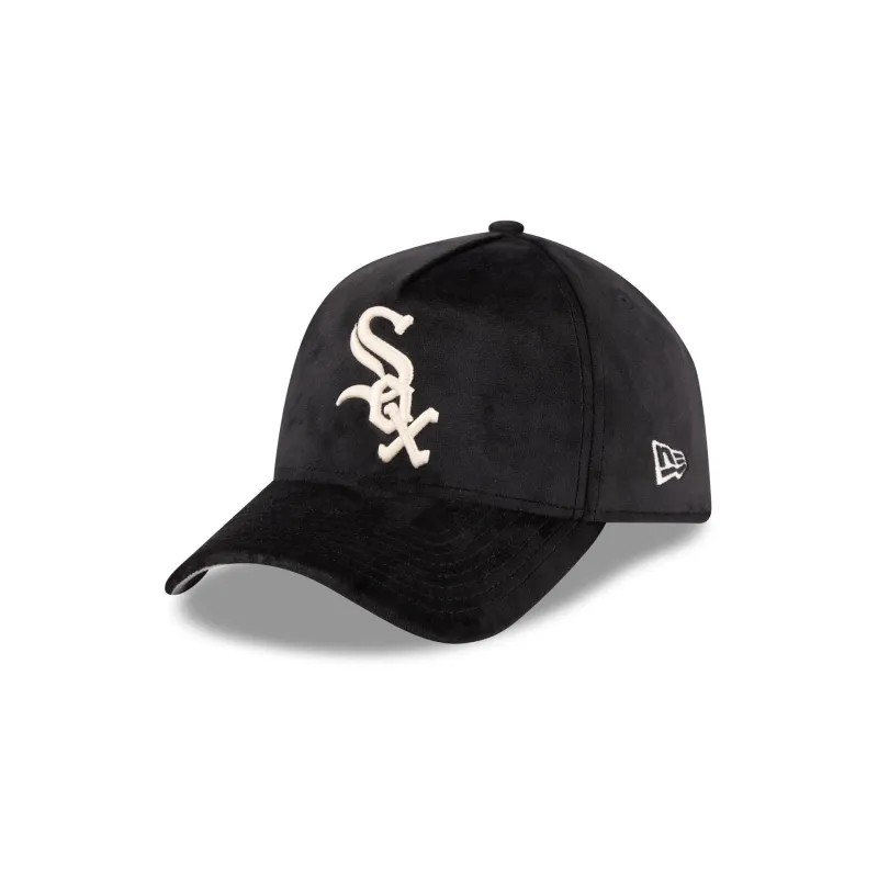 Chicago White Sox Velour 9FORTY A-Frame Snapback Hat sold by New Era