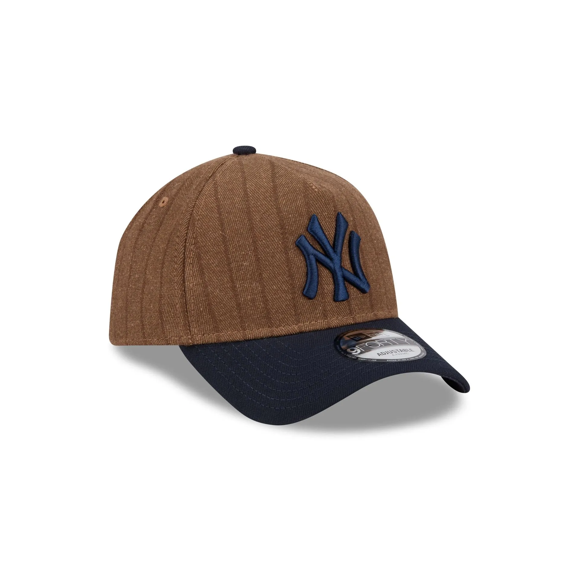 New York Yankees Three Looms Wool Pinstripe 9FORTY A-Frame Snapback Hat sold by New Era product image thumbnail 3