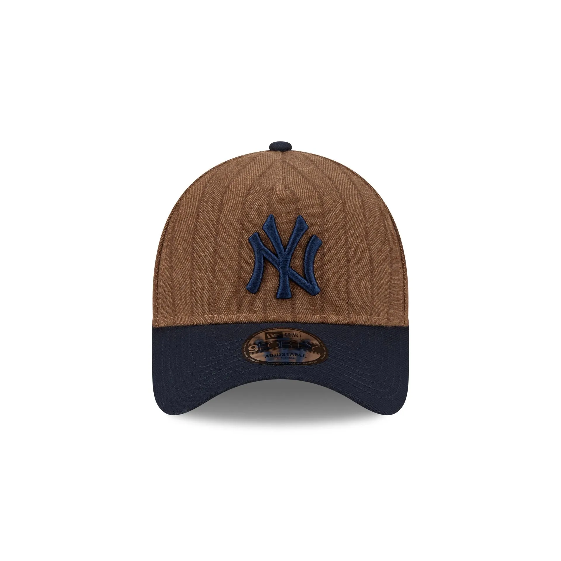 New York Yankees Three Looms Wool Pinstripe 9FORTY A-Frame Snapback Hat sold by New Era product image thumbnail 2