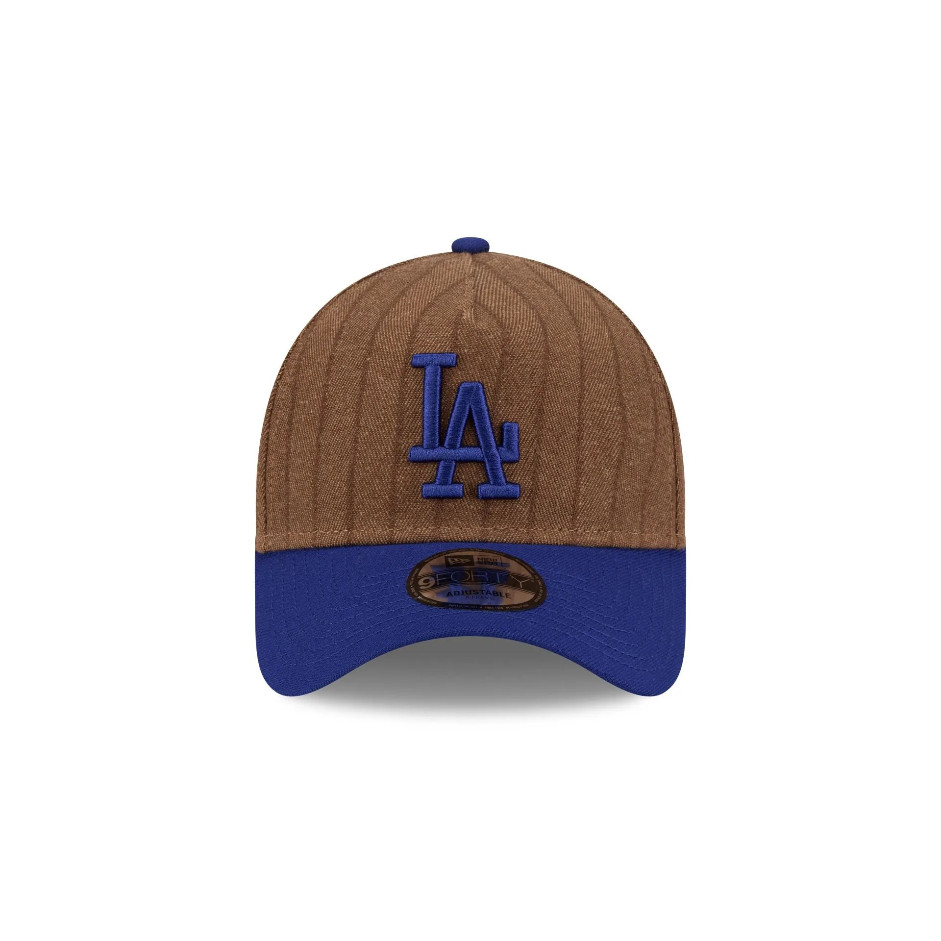 Los Angeles Dodgers Three Looms Wool Pinstripe 9FORTY A-Frame Snapback Hat sold by New Era product image thumbnail 2