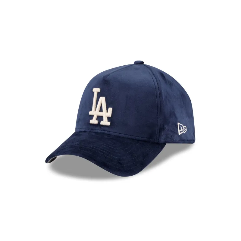 Los Angeles Dodgers Velour 9FORTY A-Frame Snapback Hat sold by New Era