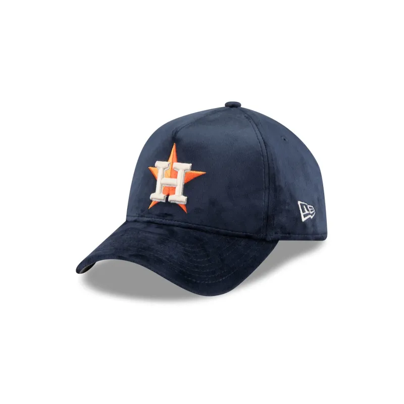 Houston Astros Velour 9FORTY A-Frame Snapback Hat sold by New Era