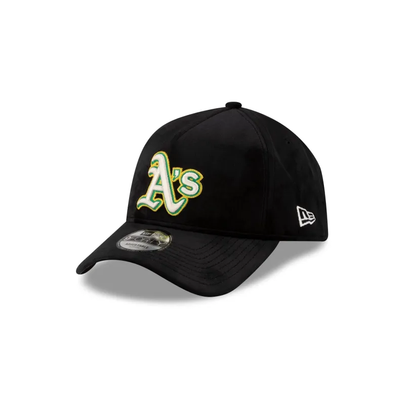 Athletics Velour 9FORTY A-Frame Snapback Hat sold by New Era