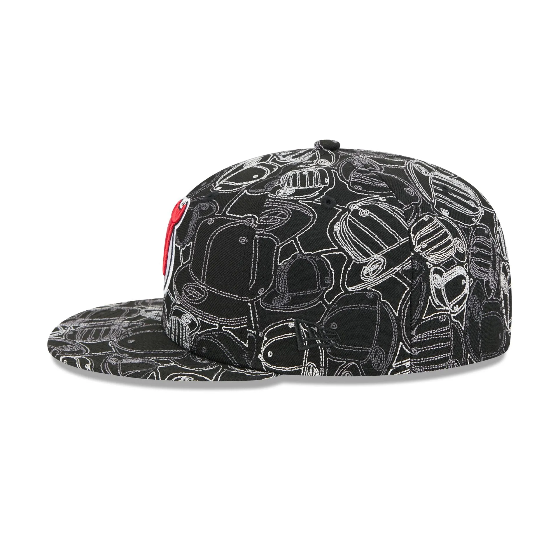 New Jersey Devils Cap Scramble 59FIFTY Fitted Hat sold by New Era product image thumbnail 4