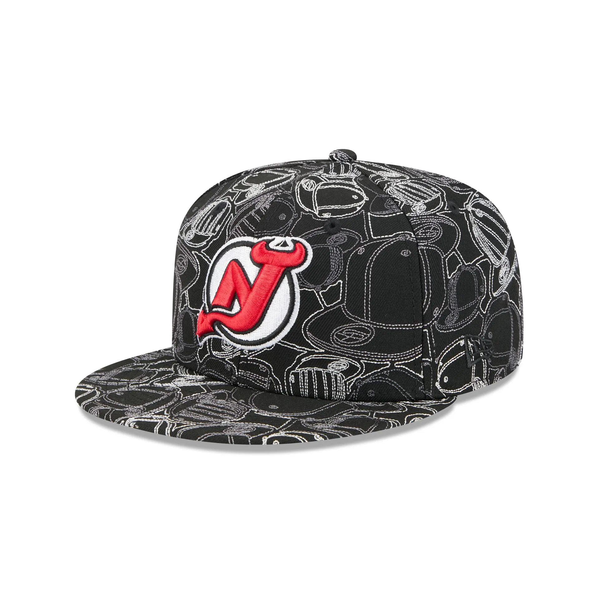 New Jersey Devils Cap Scramble 59FIFTY Fitted Hat sold by New Era