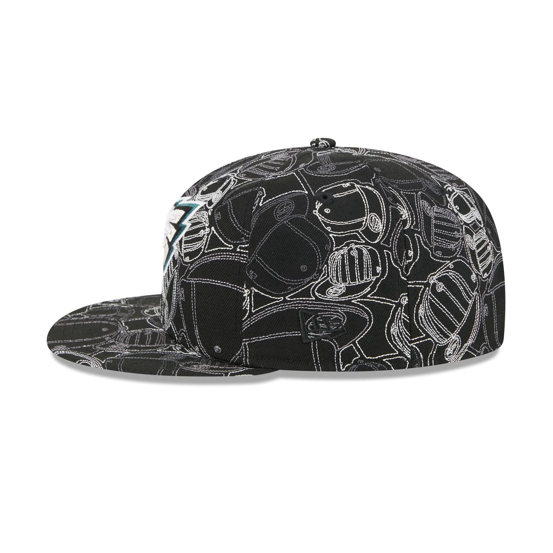 Philadelphia Eagles Cap Scramble 59FIFTY Fitted Hat sold by New Era product image thumbnail 4