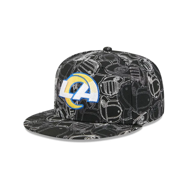 Los Angeles Rams Cap Scramble 59FIFTY Fitted Hat sold by New Era