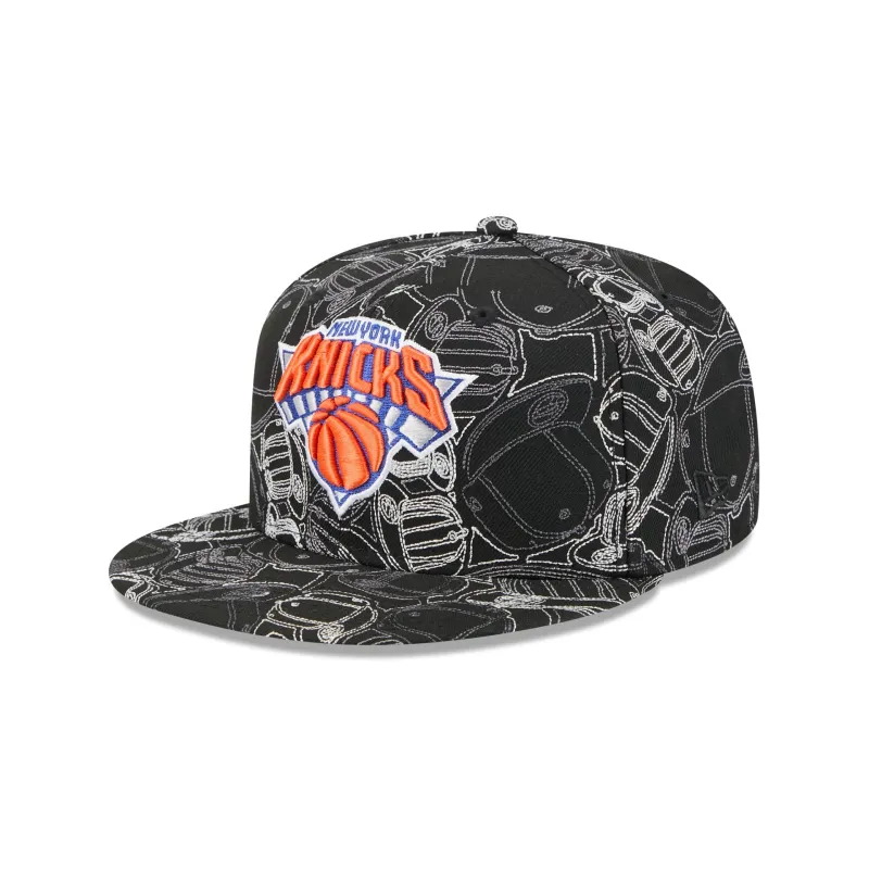 New York Knicks Cap Scramble 59FIFTY Fitted Hat sold by New Era