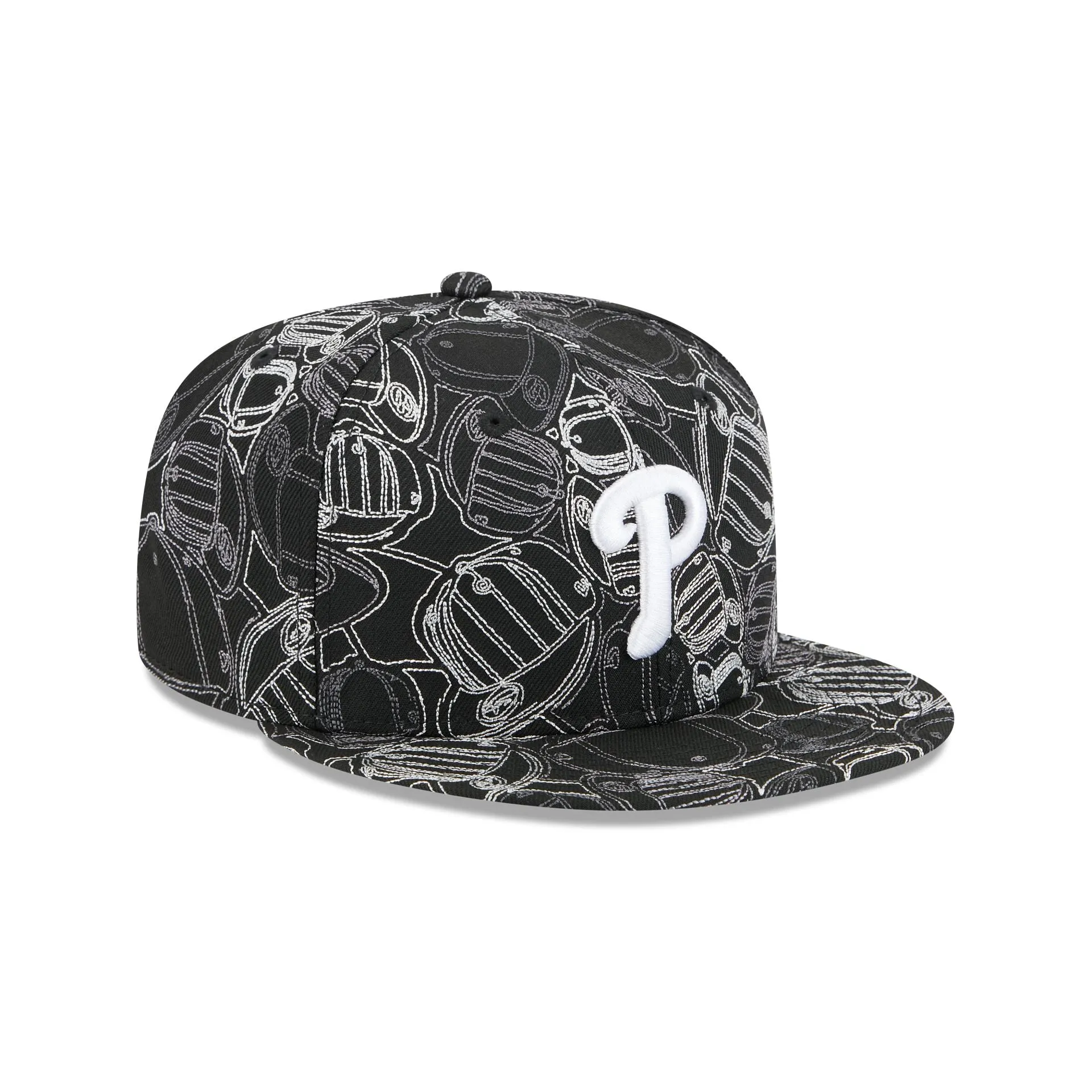 Philadelphia Phillies Cap Scramble 59FIFTY Fitted Hat sold by New Era product image thumbnail 3