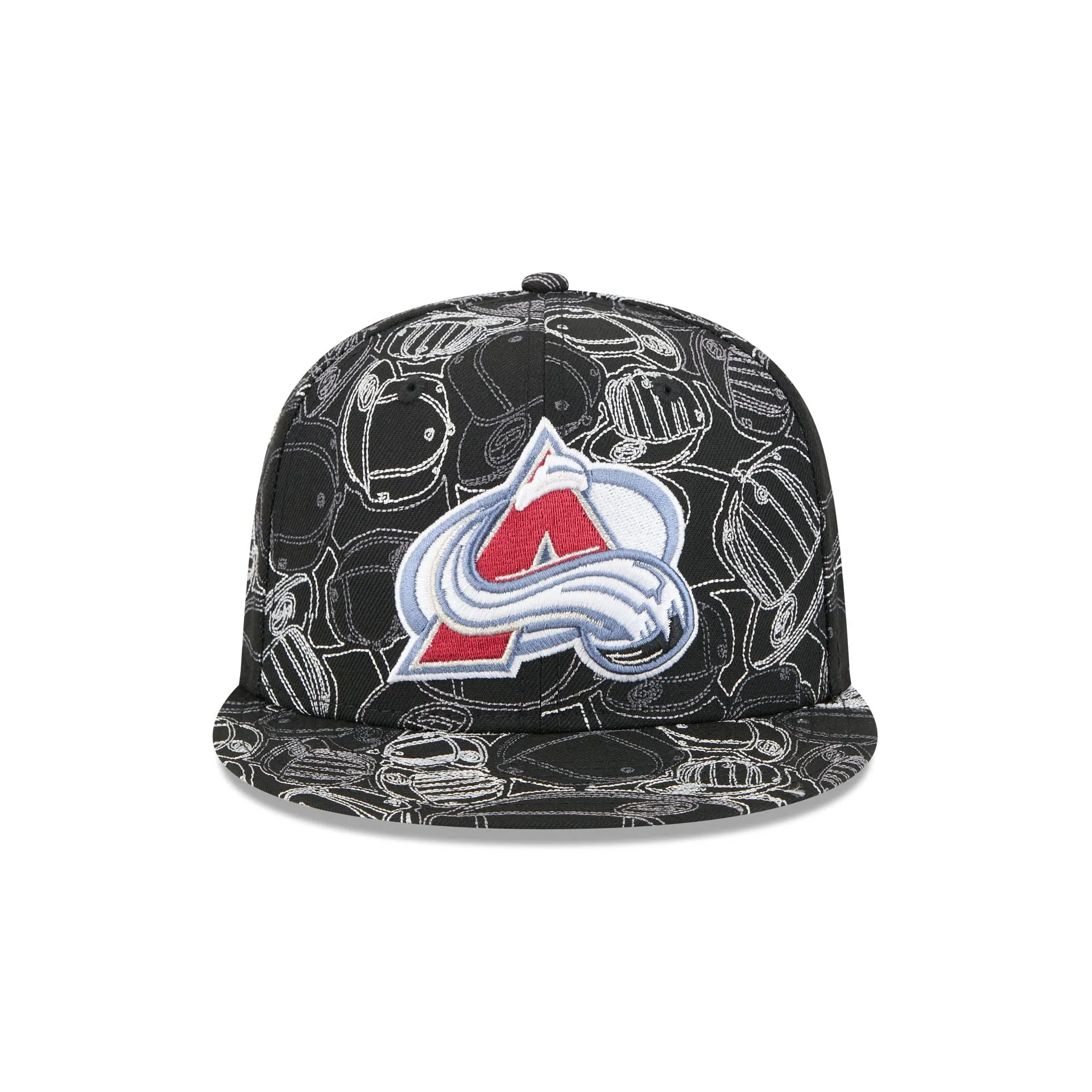 Colorado Avalanche Cap Scramble 59FIFTY Fitted Hat sold by New Era product image thumbnail 2