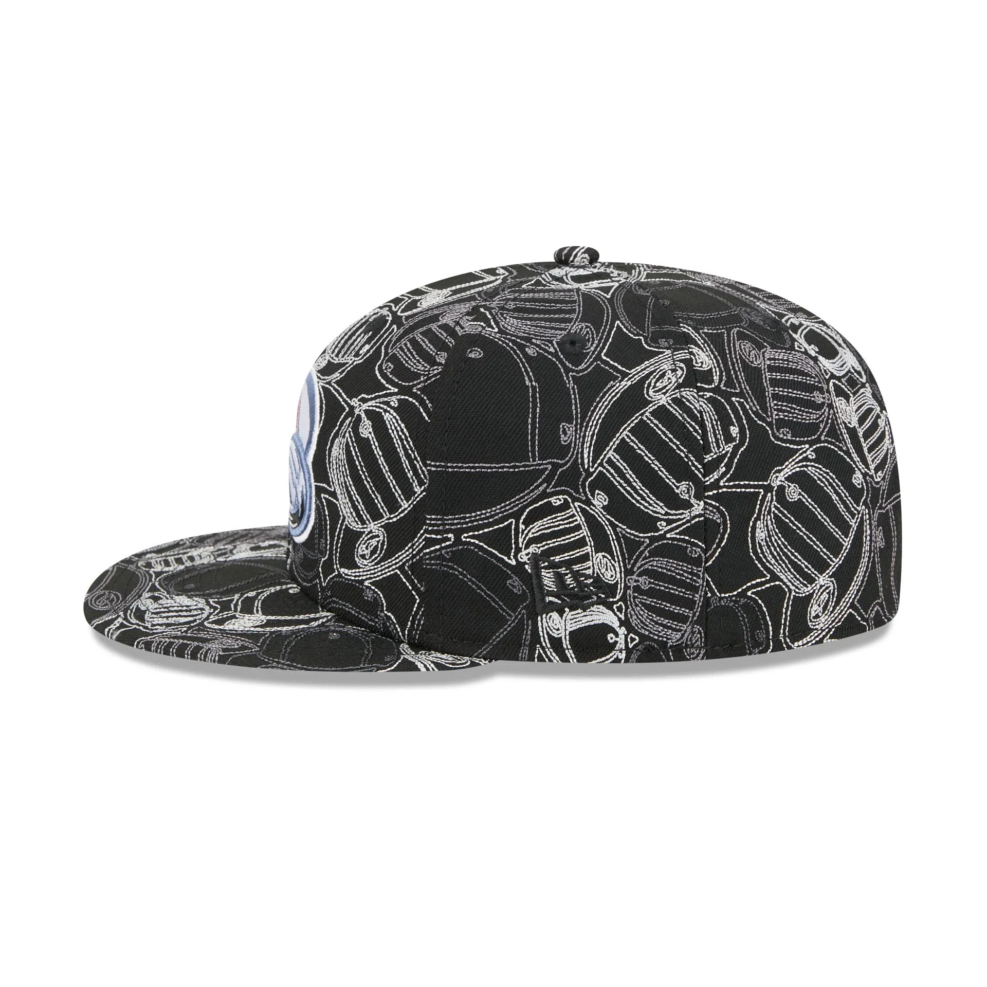 Colorado Avalanche Cap Scramble 59FIFTY Fitted Hat sold by New Era product image thumbnail 4