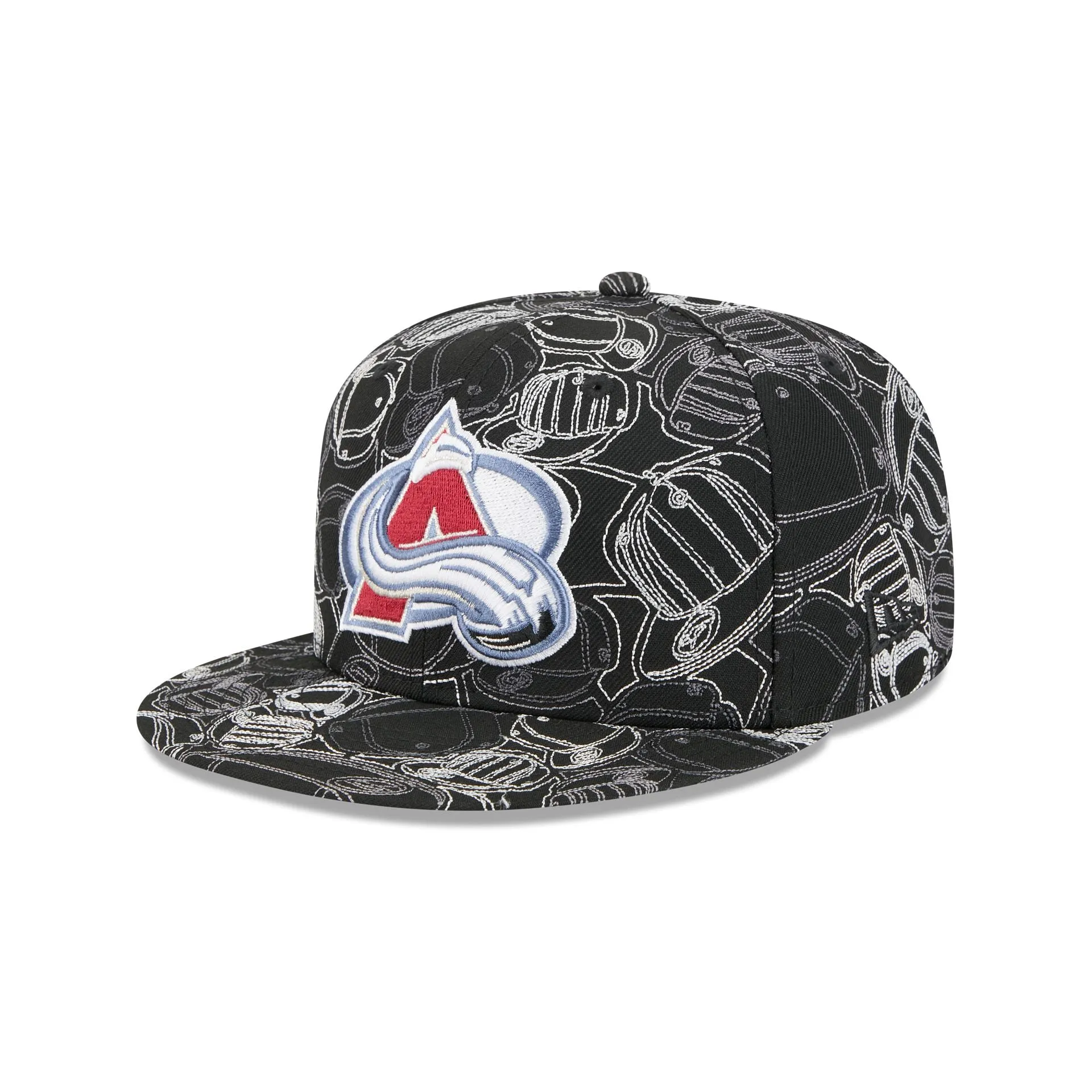Colorado Avalanche Cap Scramble 59FIFTY Fitted Hat sold by New Era